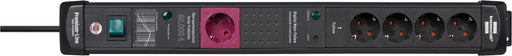 EAN 4007123674879 - Brennenstuhl 1951150500 base múltiple 3 m 5 salidas AC Interior Negro imagen 1