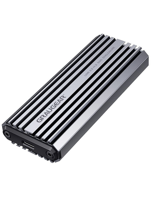 EAN 4260746550023 - GRAUGEAR G-M201-AC-10G caja para disco duro externo Caja externa para unidad de estado sólido (SSD) Gris  imagen 1