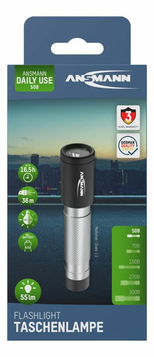 EAN 4013674179152 - Ansmann 1600-0426 linterna Negro, Plata Linterna de mano LED imagen 11