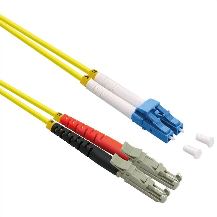 Roline Lwl-Cable Duplex 9 125m Os2, Lsh Apc   Lc Upc, Lsoh, Gelb, 10 M