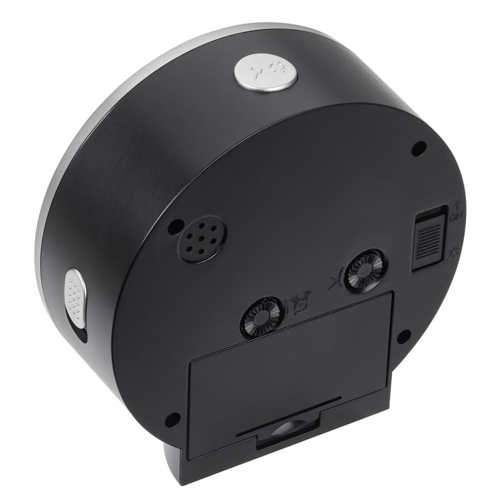 Tfa 60.1034.01 Quarz Despertador Negro Alarmzeiten 1