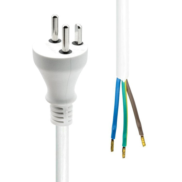EAN 5714590008722 - ProXtend PC-KOE-003W-M cable de transmisión Blanco 3 m Enchufe tipo K imagen 1