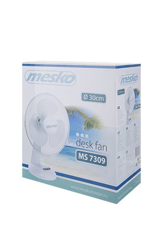 Ventilador De Sobremesa Mesko Ms 7309 Blanco