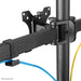 EAN 8717371446406 - Neomounts FPMA-D550D3BLACK soporte para monitor 68,6 cm (27") Escritorio Negro imagen 6