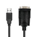 EAN 4052792067767 - LogiLink AU0048A cable de serie Negro 1,5 m USB A DB-9 imagen 2