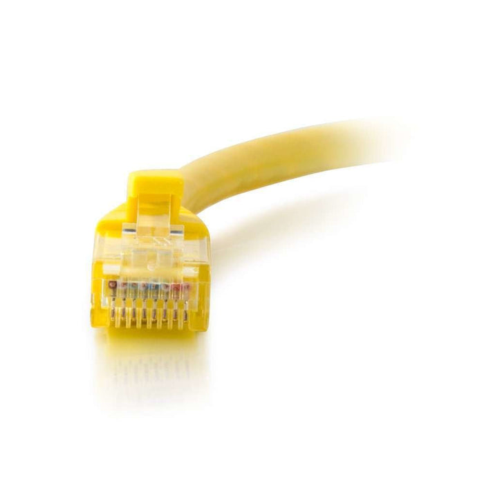C2g Cat6 Booted Unshielded (Utp) Network Patch Cable Cable De Interconexión Rj-45 (M) A Rj-45 (M) 50 Cm Utp Cat 6 Moldeado Sin Enganches Trenzado Amarillo
