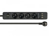 EAN 4043619112098 - DeLOCK 11209 base múltiple 1,5 m 4 salidas AC Interior Negro imagen 1