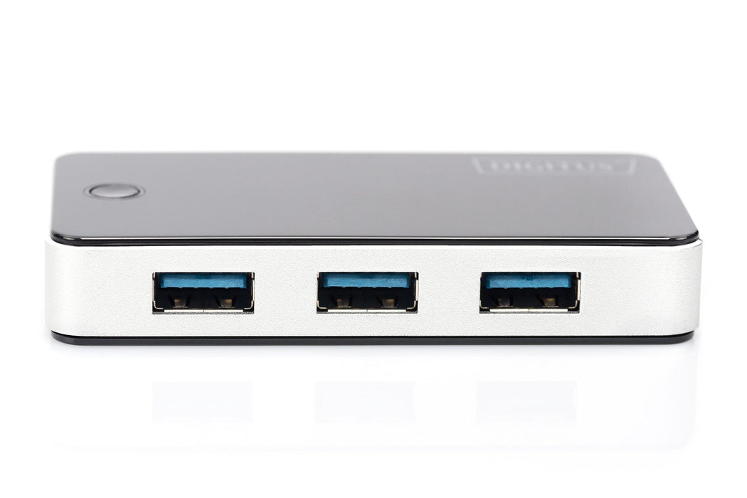 EAN 4016032317005 - Digitus DA-70231 hub de interfaz 5000 Mbit/s Negro, Plata imagen 4