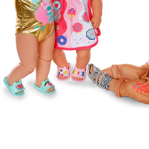 Zapf Creation Baby Born® Pantuflas 43cm, Accesorios Para Muñecas Artículos Surtidos, Un Par 840795
