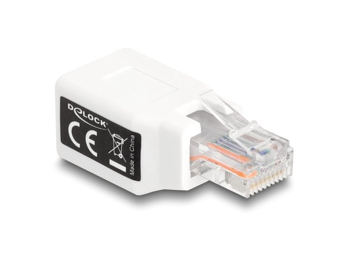 Delock 88002 Adaptador Rj50 Macho A Hembra Blanco