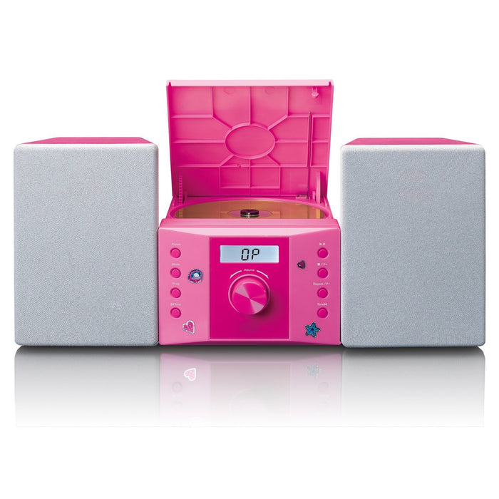 EAN 8711902044772 - Lenco MC-013PK sistema estéreo portátil Digital 4 W FM Rosa Reproducción MP3 imagen 3