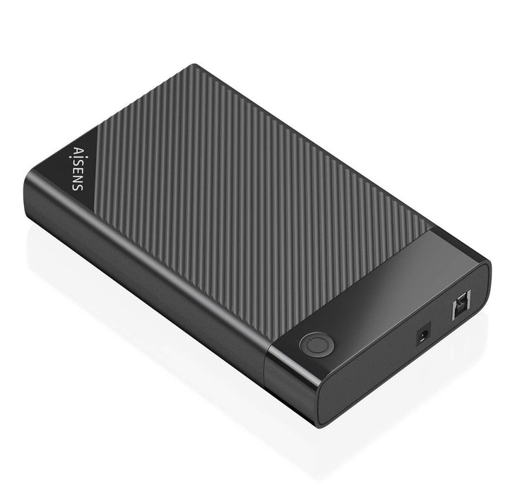 EAN 8435739902417 - AISENS ASE-3529B caja para disco duro externo Caja de disco duro (HDD) Negro 3.5" imagen 1