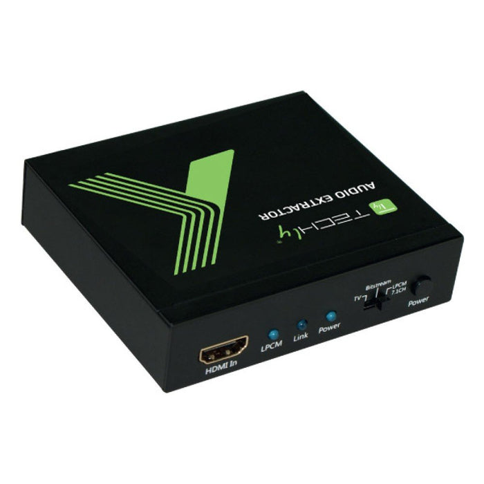 EAN 8054529025756 - Techly IDATA HDMI-EA74K convertidor de audio Negro imagen 3