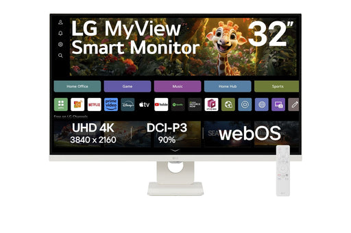 EAN 8806096083932 - LG 32SR73U-W pantalla para PC 80 cm (31.5") 3840 x 2160 Pixeles 4K Ultra HD LCD Blanco imagen 1
