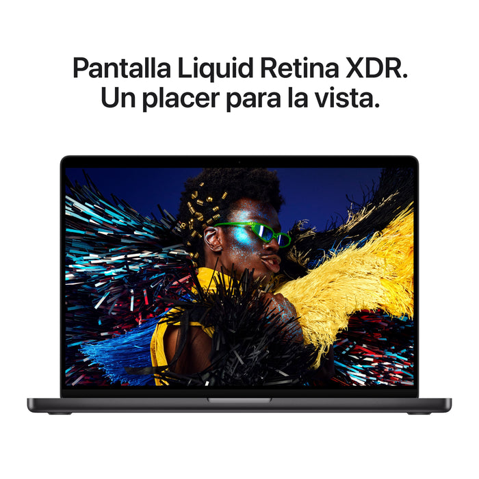 Apple Macbook Pro 16' M5 Pro 18-Core Cpu 24gb 1tb Ssd 20-Core Gpu Negro Espacial