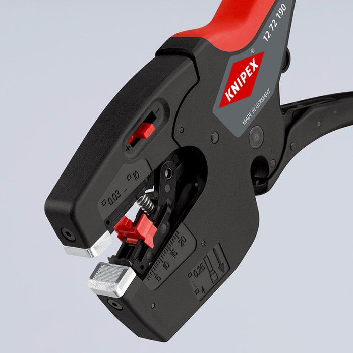 EAN 4003773088592 - Knipex 12 72 190 pelacable Negro, Rojo imagen 12