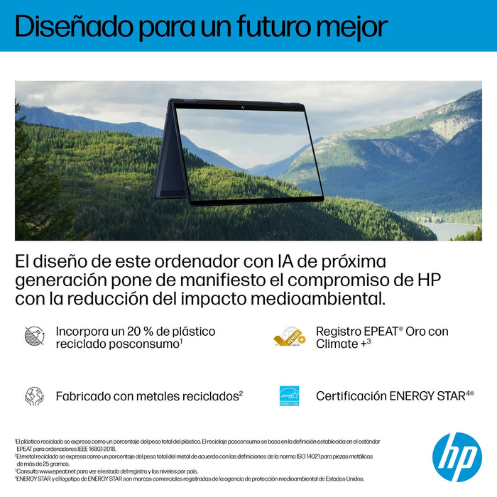 Portátil Hp 14 Fm0010ns 14"U7 258v 32gb Ssd 1tb
