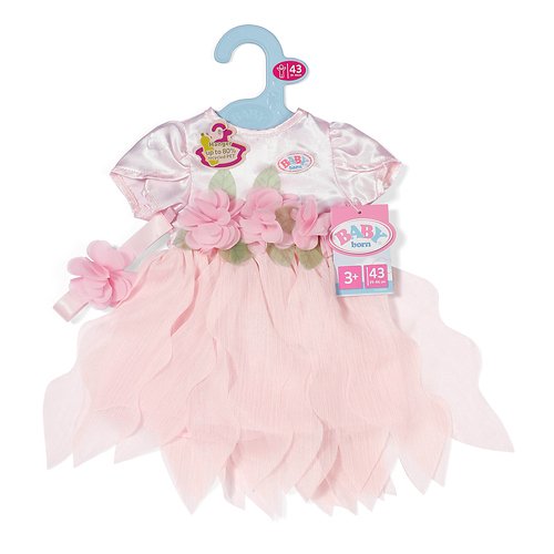 Zapf Creation Baby Born® Traje De Hada De Las Flores 43 Cm, Accesorios Para Muñecas 839720