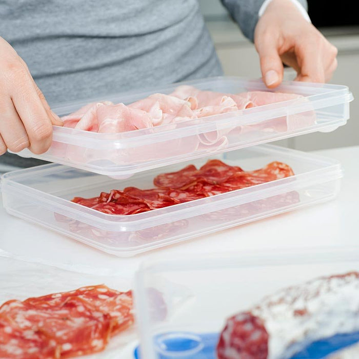 EAN 4009049359717 - EMSA 513576 recipiente de almacenar comida Rectangular Caja 0,6 L Transparente 1 pieza(s) imagen 3