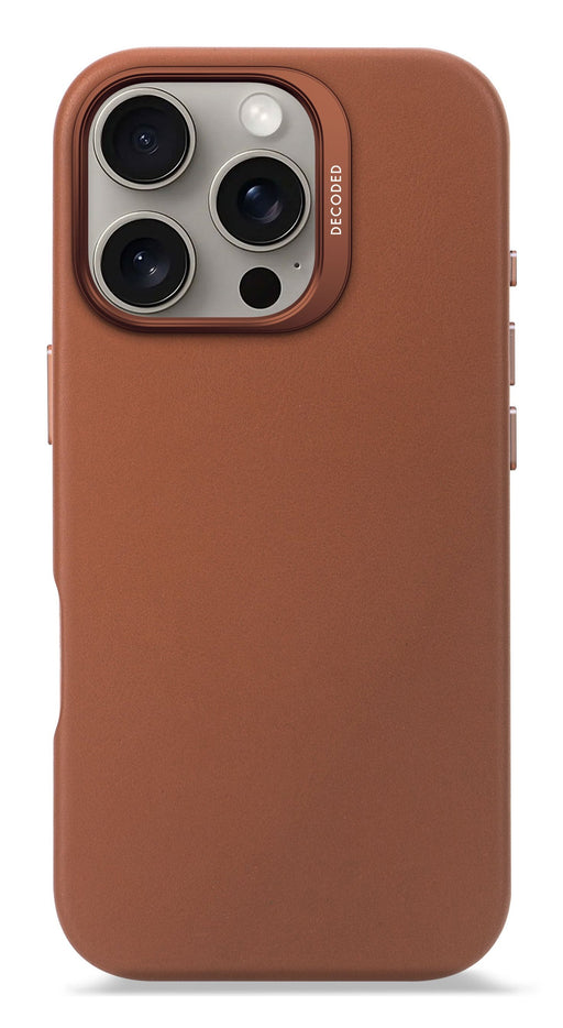 EAN 8721145001234 - Decoded Leather Case funda para teléfono móvil 16 cm (6.3") Marrón imagen 1