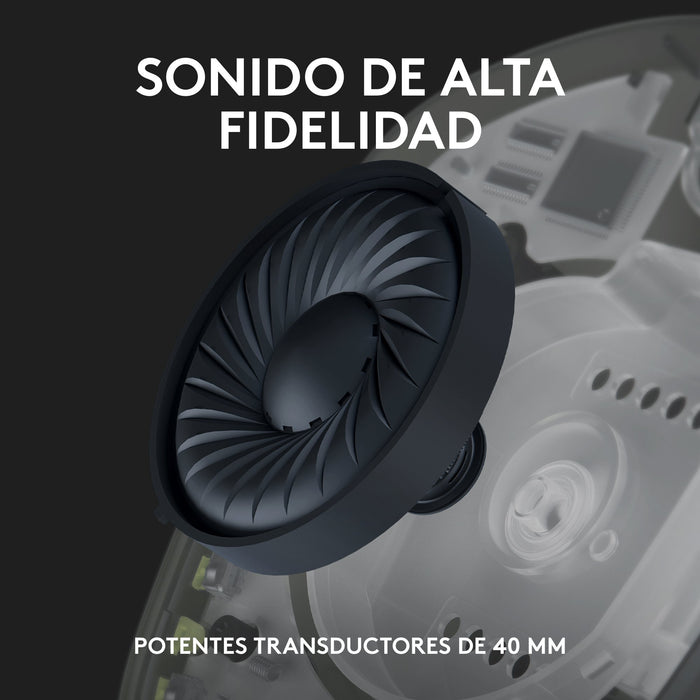 EAN 5099206097490 - Logitech G 981-001074 auricular y casco Auriculares Inalámbrico Diadema Juego Bluetooth Blanco, Lila imagen 12