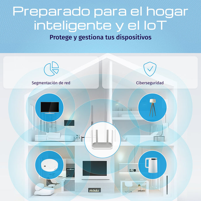 EAN 4897082922155 - Keenetic Explorer 4G (KN-4910) router inalámbrico Ethernet rápido Doble banda (2,4 GHz / 5 GHz) Gris, Bla imagen 5