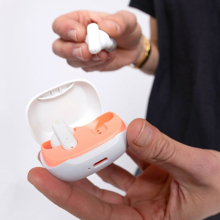 Smokin Buds Tw In-Ear Bone Naranja - Audio