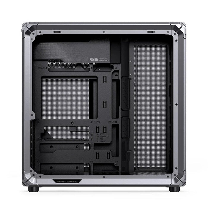 Caja Atx Jonsbo X400 Pro Cristal Templado Curvo Gris