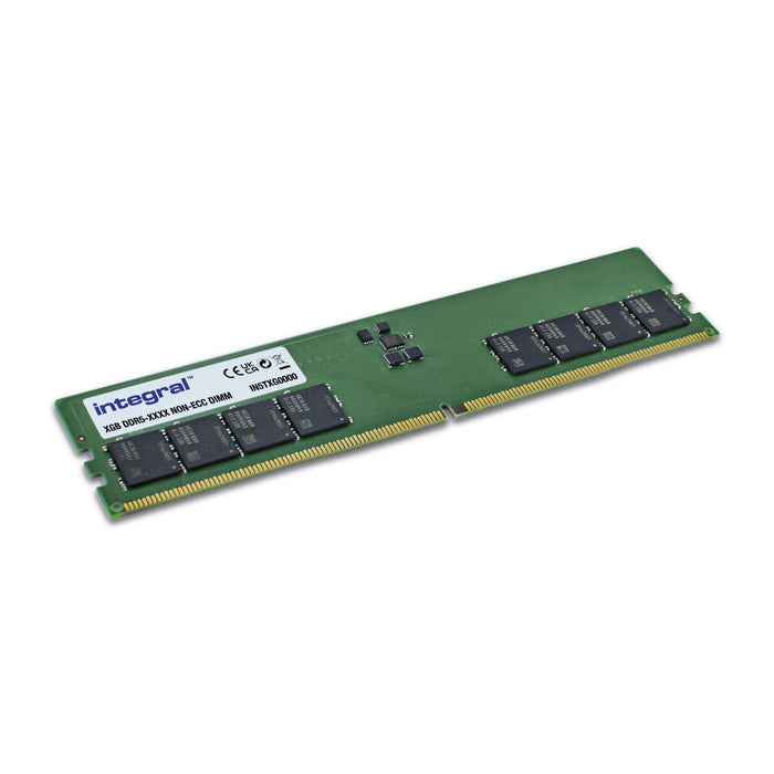 Memoria Integral Ddr5  16gb 1 X 16 Gb  4800mhz Pc5-38400 Unbuffered Non-Ecc 1.1v 2gx8 Cl40  In5t16gnhrbx