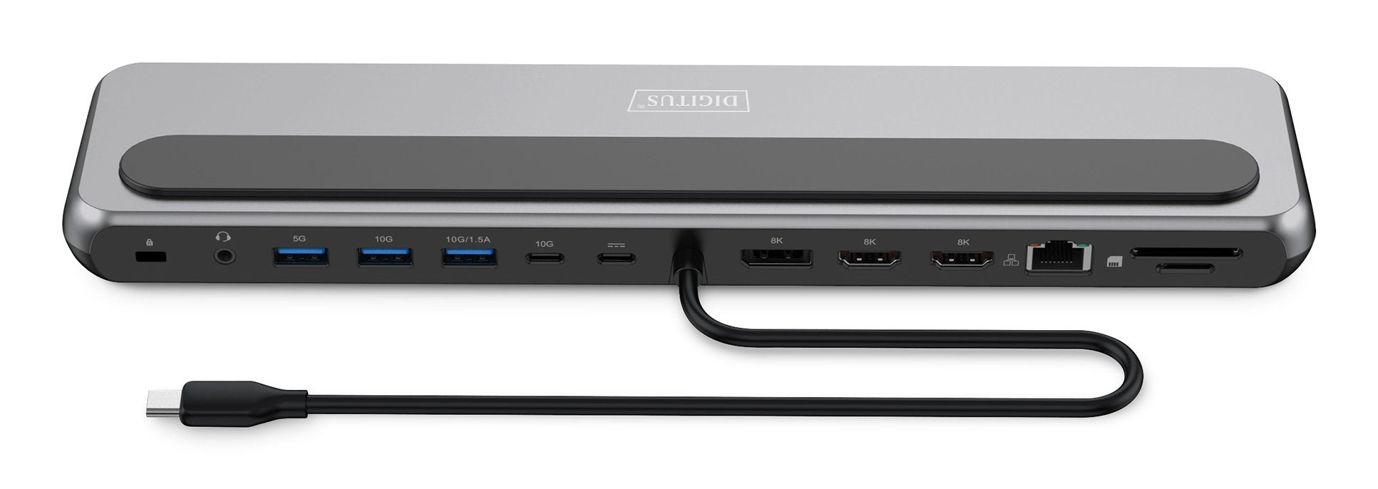 EAN 4016032502098 - Digitus DA-70919 base para portátil y replicador de puertos Alámbrico USB 3.2 Gen 2 (3.1 Gen 2) Type-C Ne imagen 4