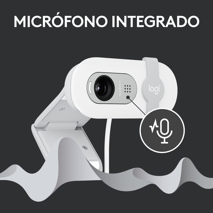 EAN 5099206113275 - Logitech 960-001617 cámara web 2 MP 1920 x 1080 Pixeles USB Blanco imagen 10