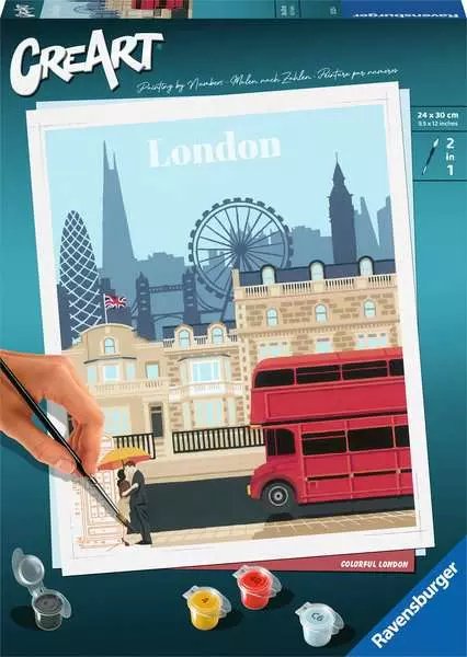 EAN 4005556235254 - Ravensburger 23525 libro y página para colorear Kit de pintura por números imagen 1
