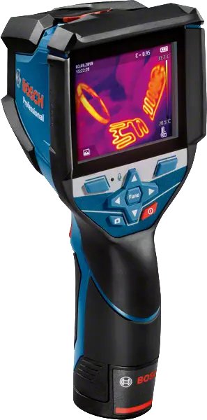 EAN 3165140975964 - Bosch GTC 600 C Noise equivalent temperature difference (NETD) IR Negro, Azul 256 x 192 Pixeles Pantalla  imagen 2