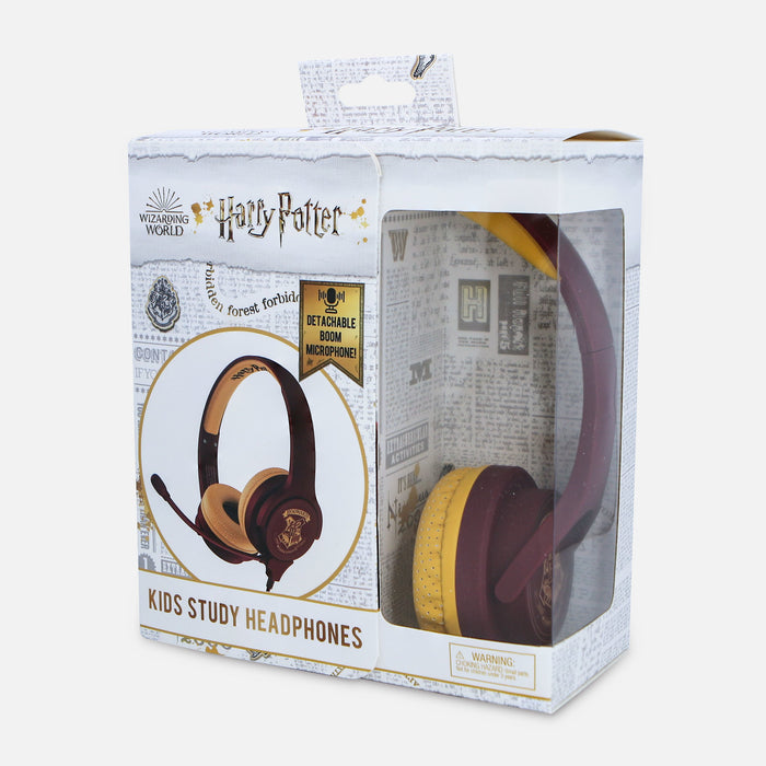 EAN 5055371623438 - OTL Technologies Harry Potter Hogwarts Crest Auriculares Alámbrico Diadema Juego Borgoña, Amarillo imagen 11