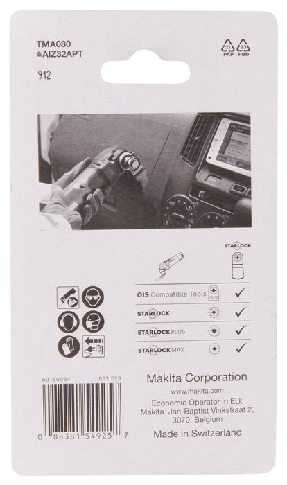 EAN 0088381549257 - Makita B-69761 hoja de sierra de calar, de sierra de marquetería y de sierra recíproca Carburo de tungste imagen 3