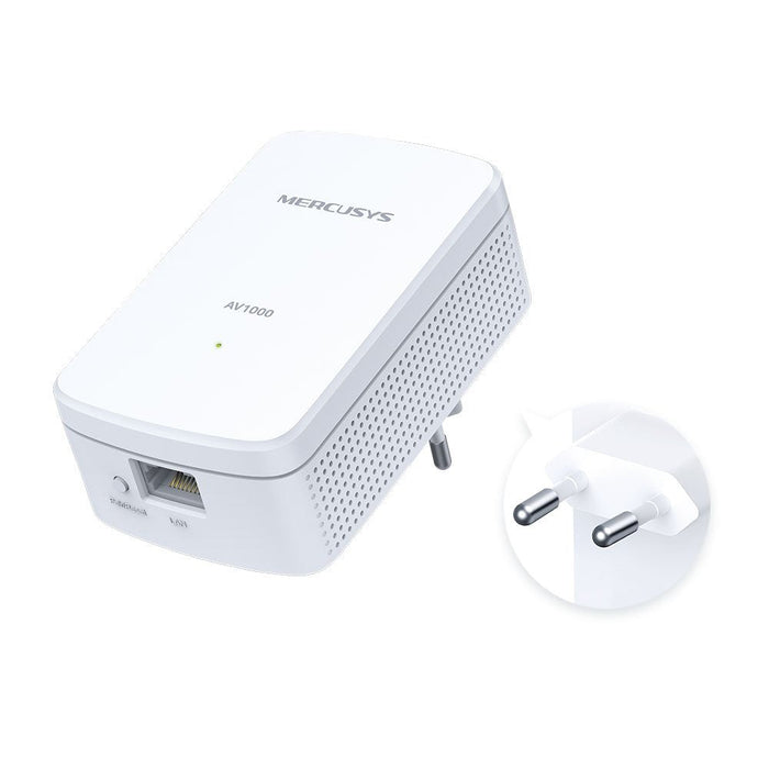 Adaptador Plc Mercusys Mp500 Kit 2 Uds 1000m·