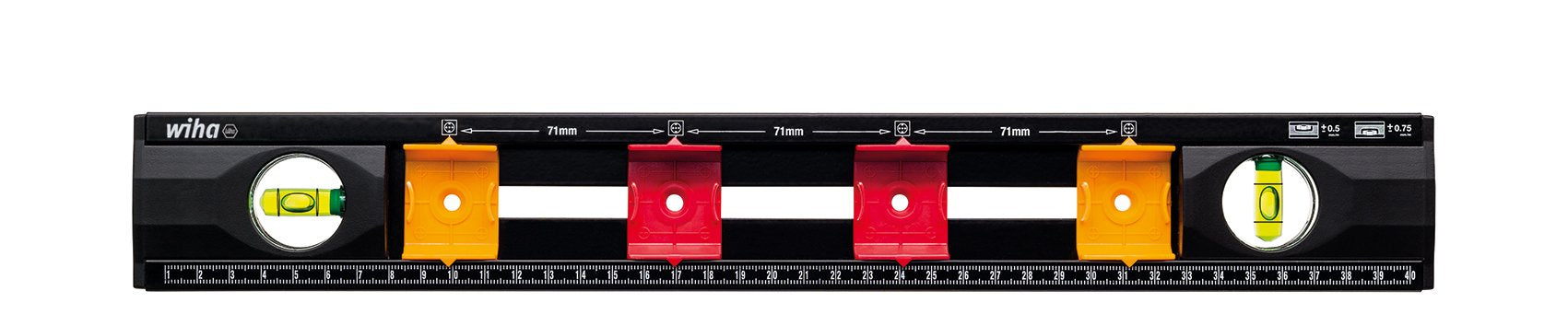 EAN 4010995420741 - Wiha 42074 nivel 0,4 m Negro, Naranja, Rojo imagen 1