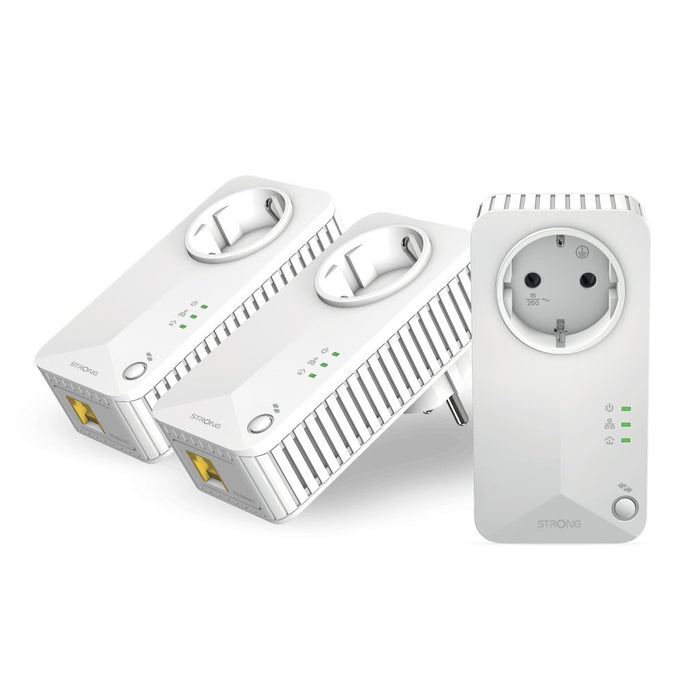 EAN 9120072375231 - Strong Powerline 600 Triple Pack EU V2 600 Mbit/s Ethernet Blanco 3 pieza(s) imagen 1