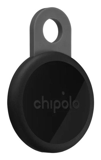 Chipolo Loop  Rechargeable Tracking Tag Compatible With Apple Find My On Iphone (Carbón)