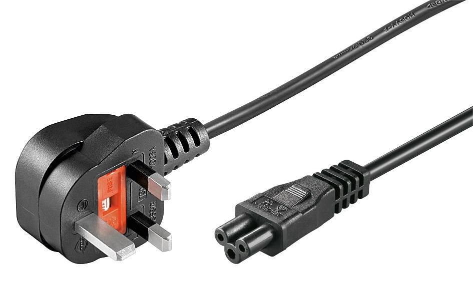 EAN 5706998773845 - Microconnect PE090805 cable de transmisión Negro 0,5 m Enchufe tipo G C5 acoplador imagen 1