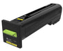 EAN 0734646587372 - Lexmark 72K2XYE cartucho de tóner 1 pieza(s) Original Amarillo imagen 1
