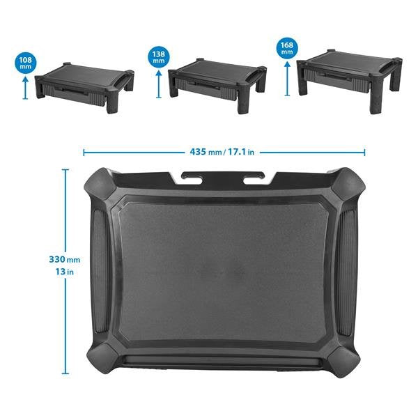 EAN 0065030870269 - StarTech.com MONSTADJD soporte para monitor 81,3 cm (32") Escritorio Negro imagen 7