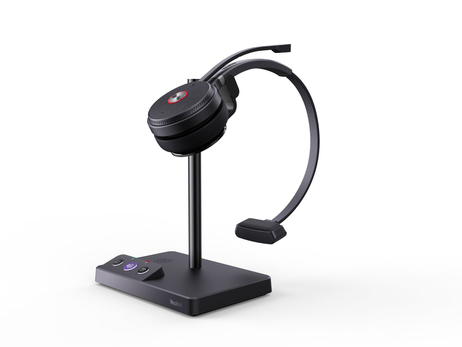 EAN 0841885105059 - Yealink WH62 Mono Teams Auriculares Inalámbrico Diadema Oficina/Centro de llamadas MicroUSB Base de carga imagen 1