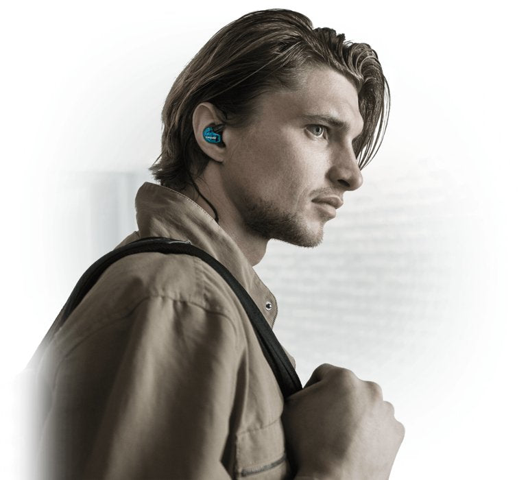 EAN 42406599771 - Shure AONIC 215 Auriculares Alámbrico Dentro de oído Llamadas/Música Azul, Translúcido imagen 4