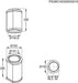EAN 7333394029948 - Electrolux M8CKSL28 Caja pasamuros para salida de ventilación de campana extractora imagen 6