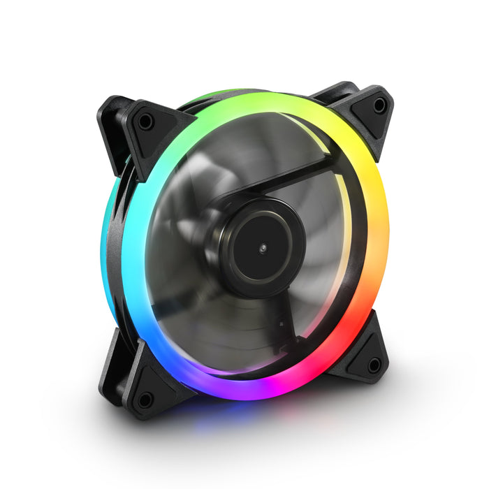 EAN 4044951034307 - Sharkoon Shark Blades PWM Carcasa del ordenador Ventilador 12 cm Negro 1 pieza(s) imagen 2