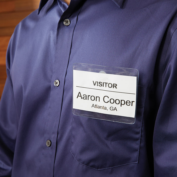 EAN 3501170929100 - DYMO LW - Appointment / Name Badge Cards - 51 x 89 mm - S0929100 Etiqueta para impresora no adhesiva imagen 4