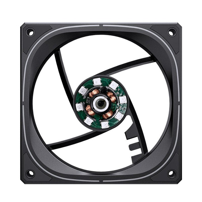 Jonsbo Fr-505br Ventilador 12 Cm Negro, Blanco 1 Pieza(S)