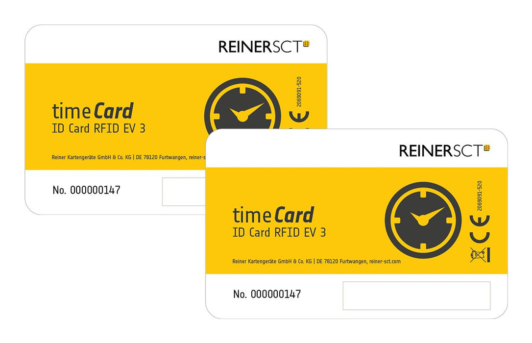 Reiner Sct Timecard Premium Chipkarte 100 Des