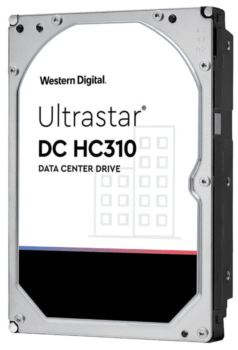 Western Digital Ultrastar Dc Hc310 3.5" 26.1mm 6000gb 256mb 7200rpm Sas Ultra 512e Tcg P3